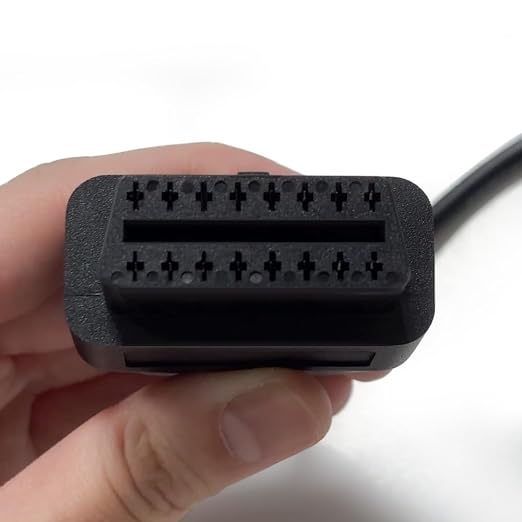 OBD2 Adapter Cable for Yanmar Diesel Vehicles 6 Pin OBD2 16Pin OBDII Car Diagnostic Connector Compatible with OBD II Diagnostic Scanner