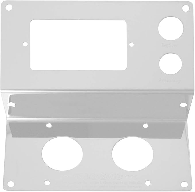 GG Grand General 68325 Chrome Plated Plastic Ashtray Lighter and Brake Valve Plate for Pete