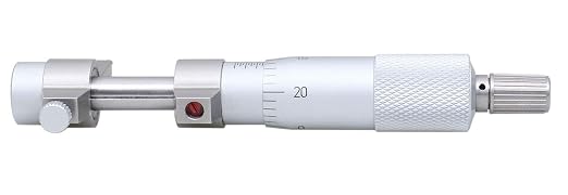 Accusize Industrial Tools Inside Micrometer, 0.2-1.2", EG00-3221 | Range: 0.2-1.2", Graduation: 0.001", Accuracy: 0.00028", Resolution: 0.0001", Satin Chrome Finish