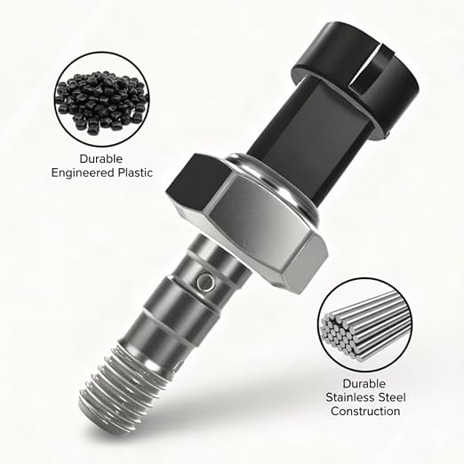 OEM Replacement Brake Pressure Switch with Seal 5413212 for Polaris (2015-2024) | Replaces 4014262, 4081117 | Fits Ranger, RZR XP 1000, Sportsman 570, General, Pro XP (2)