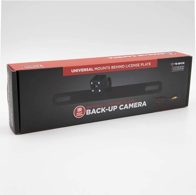 iBeam USA TE-BPCIR Behind License Plate Camera