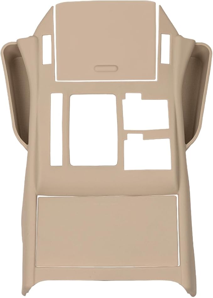 Central Control Silicone Storage Box Seat Gap Storage Box Silicone Pad Tray Organizer for 2010-2021 Lexus GX460 Modified Lexus GX460 Accessories (Beige)