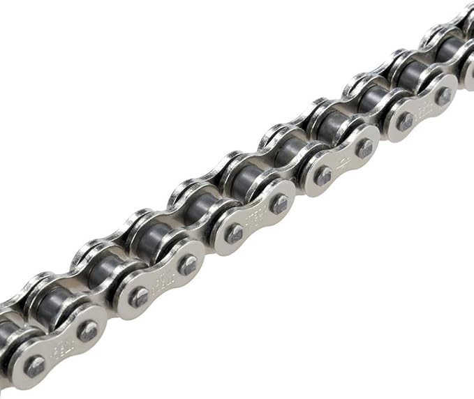 JT Chain JTC520X1R3NN120DL (520 Series) Nickel 120 Link Heavy Duty X-Ring Chain with Connecting Link