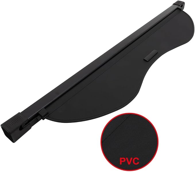 SCITOO Cargo Cover 2017-2018 Fit for Ford Escape 1.5L 2013-2016 Fit for Ford Escape 1.6L 2013-2018 Fit for Ford Escape 2.0L Upgraded Retractable Rear Trunk Cover with Aluminum PVC&Plastic