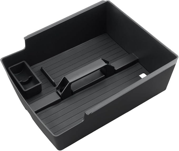 CDEFG for 2025 2026 Chevy Traverse Center Console Organizer with Handle for 2024-2026 Chevrolet Traverse Accessories Middle Console Organizer w/Coin Holder Armrest Storage Box