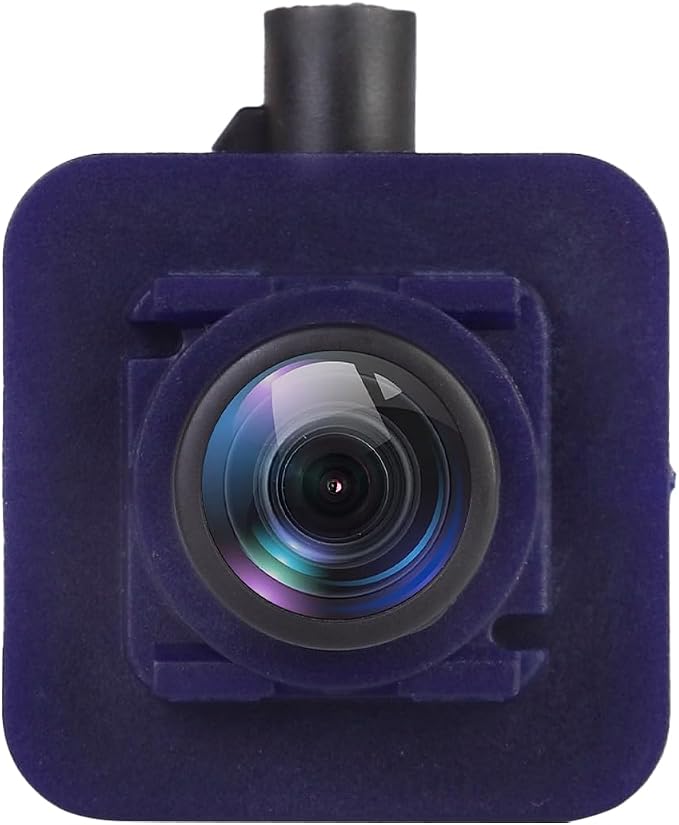 HC3Z-19G490-X Rear View Backup Camera Replacement for Ford F250 F350 Super Duty 2017 2018 2019 6.2L / 6.7L / 7.3L V8 Back Up Camera Replaces# HC3Z-19G490-E (Just for Round Hole Plug)