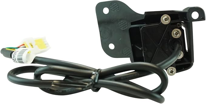 TRQ Rear View Camera Kit Chrome Compatible with 2007-2013 Chevrolet Silverado 1500 2007-2014 Silverado 2500 HD 3500 HD GMC Sierra 1500 Sierra 2500 3500
