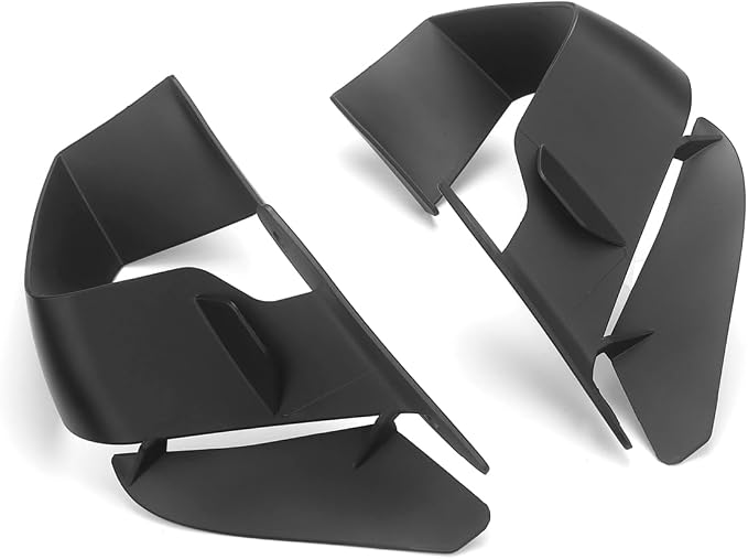 Motorcycle Winglets Fits for S1000RR Fixed Wind Wing Aerodynamic Winds Spoiler Fairing Kits Fit for BMW S1000RR S 1000 RR 2015-2022 (Matt Black)