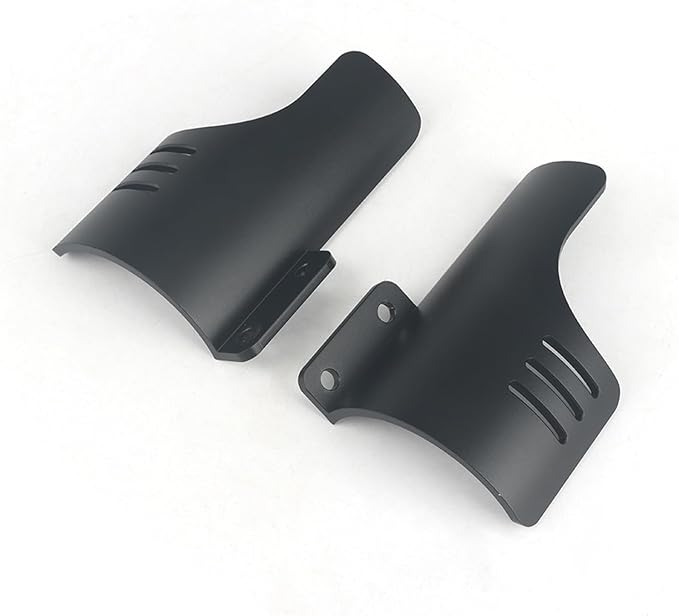 Motorcycle Front Fork Guards for Touring CVO Road Glide FLTRXSE ST FLTRXSTSE CVO Road Glide Upgrade 2024 Dust Protection Lower Fork Leg Deflector Shield (Black)