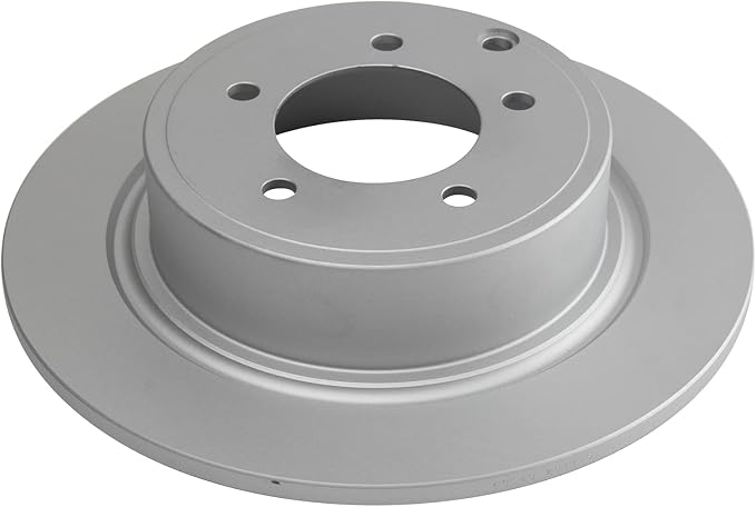 TRQ Rear G-Coated Brake Rotor LH RH Kit Pair Set of 2 for Chrysler Dodge Jeep Mitsubishi