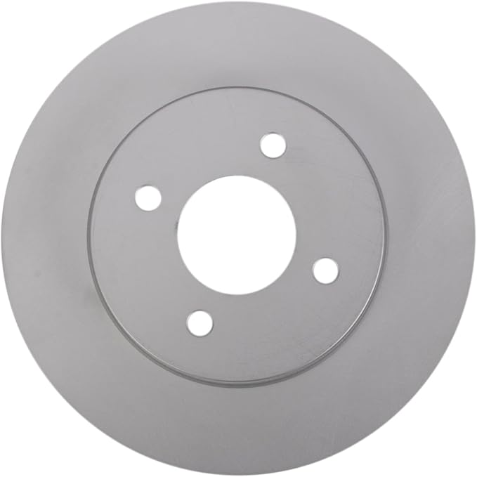TRQ Front Brake Rotor Set G Coated Vented Compatible with 2012-2019 Nissan Versa 2014-2019 Versa Note