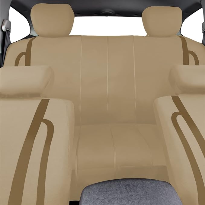 Flying Banner car seat Covers Set Front Rear Breathable Sport Fashion Rear Bench Split 40/60 50/50 60/40