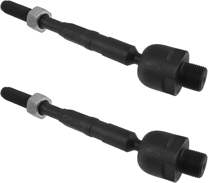 TRQ Front Inner Tie Rod Set 2 Piece Compatible with 2007-2014 Ford Edge 07-15 Lincoln MKX
