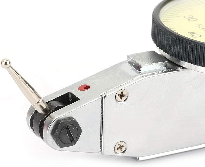 Dial Test Indicator, Lever Test Indicator Aluminum Dial Gauge Meter Tool for Precise Measurement