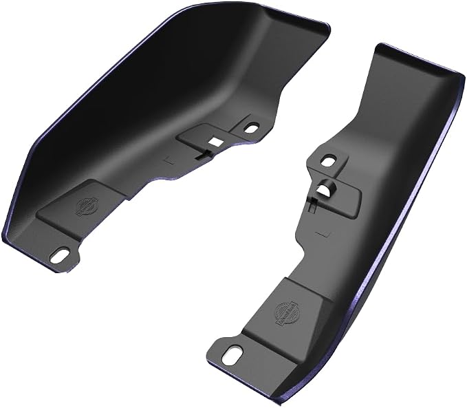 Advanblack 2026 Road Glide Mid Frame Air Deflector, Purple Abyss Air Deflector Heat Shield Compatible with Harley Touring Street Glide, Road King, Electra Glide, 2009-2026