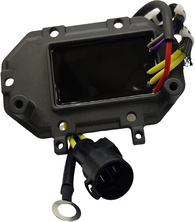 XYZIL Voltage Regulator Rectifier 193-4641 Compatible with Johnson Evinrude 584641 585995 586271 185HP 200HP 225HP 250HP 300HP 2 Stroke 6 8 Cylinder Marine Outboard 35 Amp 18-5831 878333