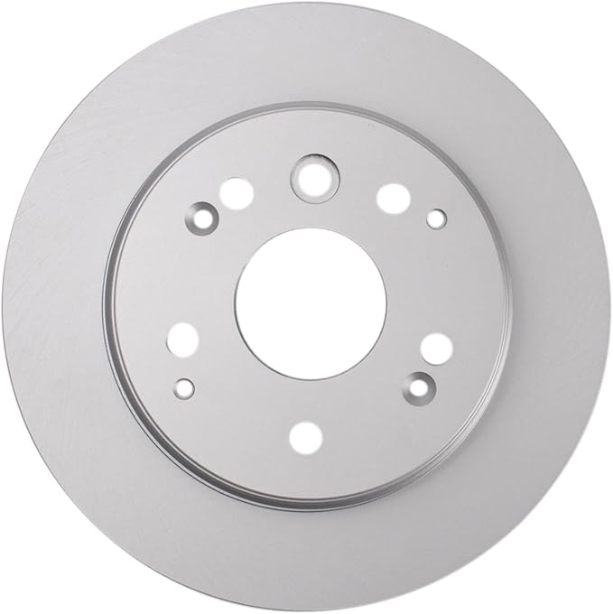 TRQ Rear Brake Rotor Set G Coated Solid Compatible with 2004-2008 Acura TL 2003-2011 Honda Element