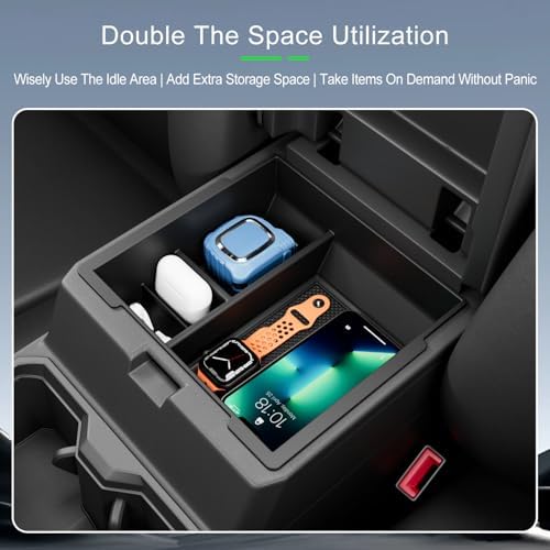 xipoqix Engine Filter Vent Protector Compatible with 2025 2026 Toyota 4Runner One-Touch Hidden Storage Box Center Console Organizer Replacement for 2025 2026 Toyota 4Runner Accessories
