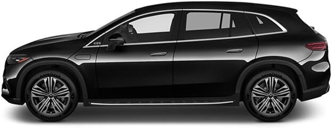 Retractable Cargo Cover Compatible with Mercedes Benz EQS 450 580 680 SUV EQS450 2023-2025 Shield Security Shade Privacy Screen Tonneau Luggage Cargo Trunk Organizers (Carbon Fiber Texture)