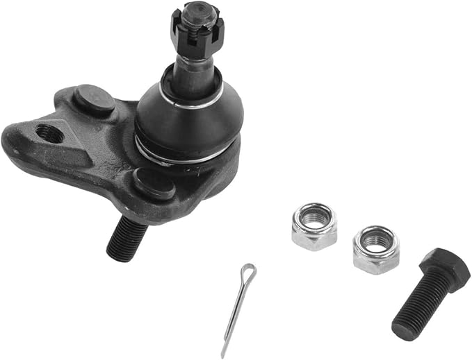 TRQ Front Lower Driver and Passenger Side Ball Joint Set Compatible with 98-02 Chevrolet Prizm 96-97 Geo Prizm 96-08 Toyota Corolla 00-05 Celica 01-05 RAV4 01-03 Prius 16-22, 19-22, AWD-e