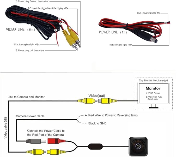 Vlicevrn CCD Car Rear View Camera Trunk Handle with Fish Eye Lens Night Vision Backup Parking Camera Waterproof IP68 Vehicle Camera for Mercedes Benz ML A180 A200 A260 GLA GLC GLE ML250 ML350 ML400