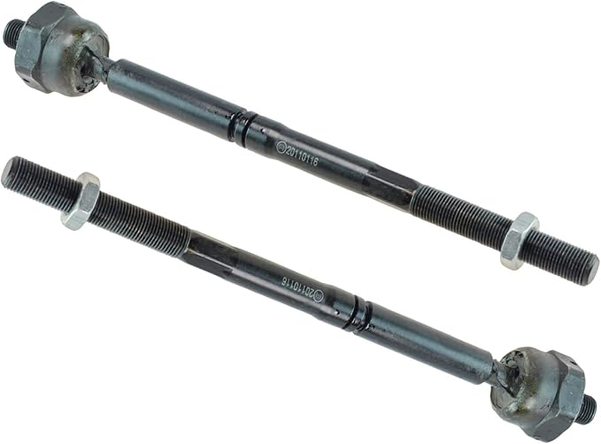 TRQ Inner Driver and Passenger Side Tie Rod Set 2 Piece Compatible with 2004-08 Ford F-150 RWD 2006-08 Lincoln Mark LT RWD