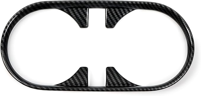 Car Center Console Cup Holder Cover Trim Accessories for Chevrolet Colorado/GMC Canyon 2023 2024 2025 ABS Interior Decals Carbon Fiber Stickers