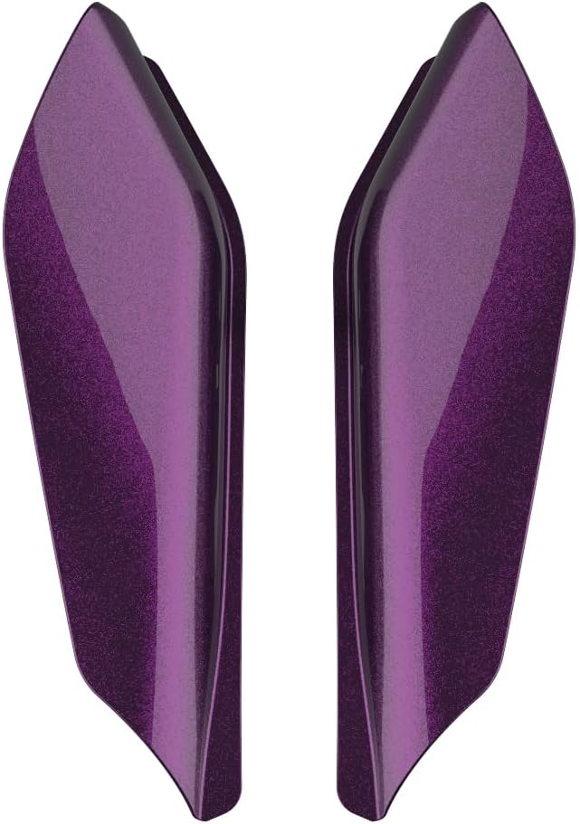 Advanblack 2025 RG Mid Frame Air Deflector, Poison Berry Harley Air Deflector Heat Shield Compatible for Harley Touring Street Glide, Road King, Electra Glide, 2009-2025