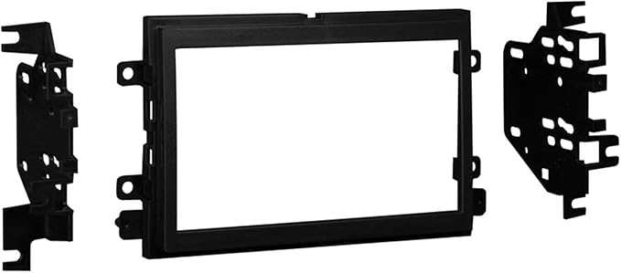 Metra 95-5820SS Double DIN Radio Installation Kit for Select 2011-Up Ford F-150 Truck & Metra 95-5819 Double DIN Installation Dash Kit for 2009 Ford F-150 (Black)