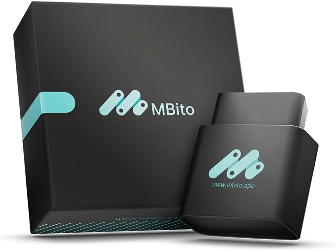 MBito Professional OBD2 Scanner Bluetooth | Compatible with W204 W205 W212 W213 C117 X253 W166 | Vehicle Diagnostics & Coding 2008-2024 | iOS Android