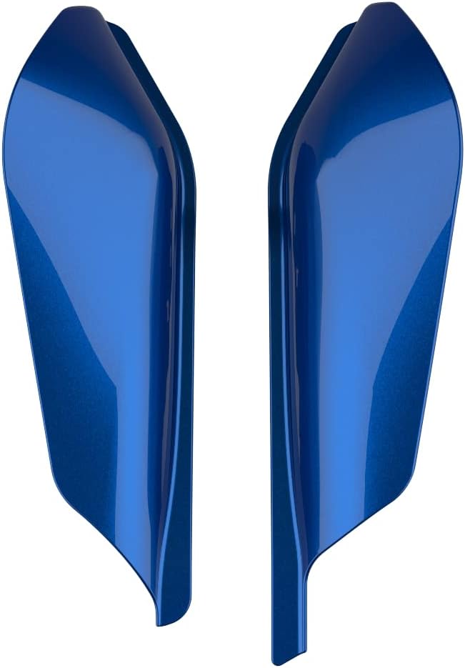 Advanblack 2024 RG Mid Frame Air Deflectors Compatible for Harley Touring Street Glide, Road King, Electra Glide, 2009-2025(Bright Billiard Blue)
