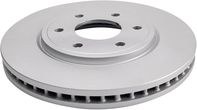 TRQ Front Brake Rotor Set G Coated Vented Compatible with 2005-2019 Nissan Frontier 2009-2012 Suzuki Equator