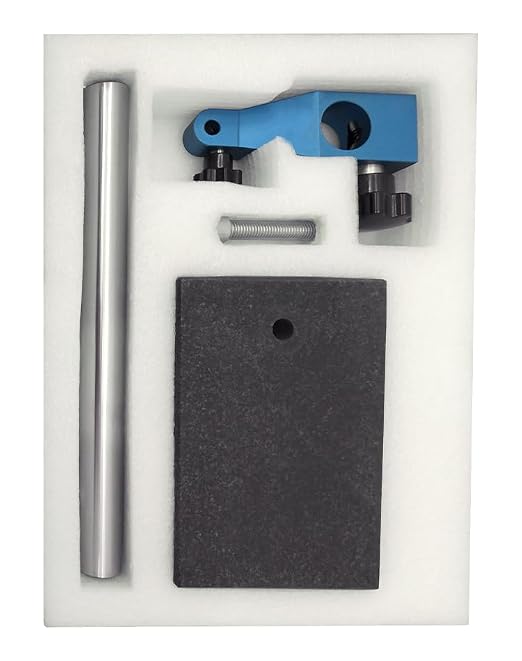 The Granite Base Bracket is Used in Conjunction with a Digital Indicator dial, and The Granite Measurement Platform has a Size of 300mm * 200mm*50mm(11.8in * 7.8in * 2in) Granite Base(ACE-ST)