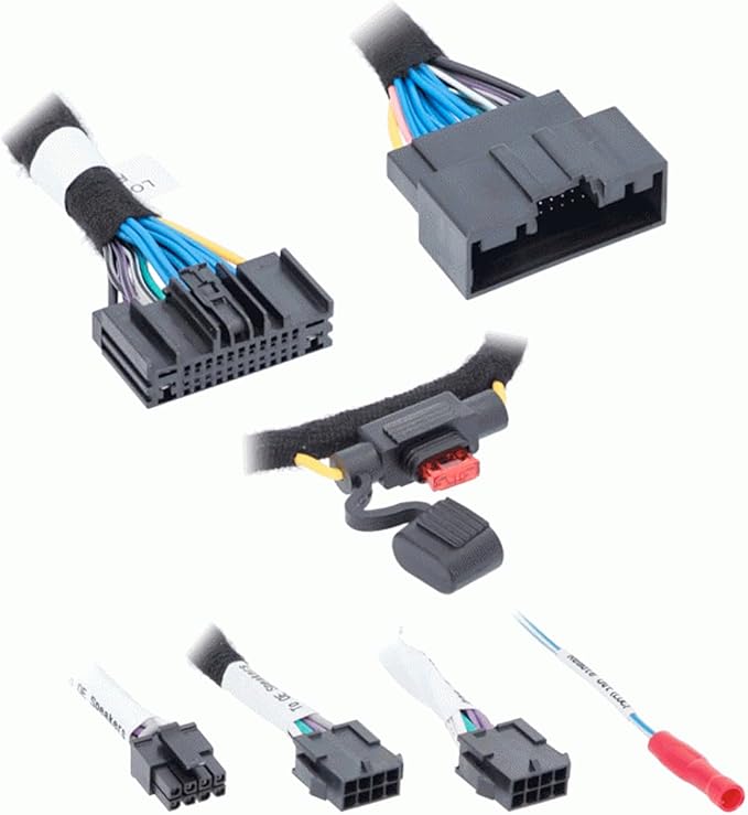 Axxess Integrate by Metra Active LOC T-Harness Compatible with Ford 2011-2020, Vehicle Specific Installation Accessory, Black
