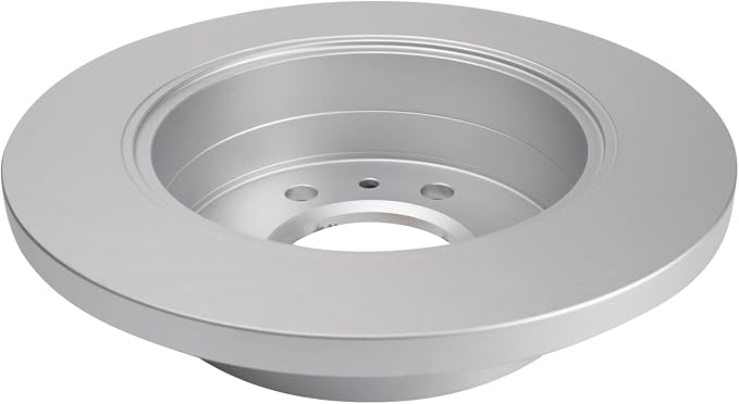 TRQ Rear Brake Rotors Set Solid Premium G-Coated Compatible with 2007-2009 Dodge Sprinter 2500 Sprinter 3500 2007-2018 Freightliner 2010-2018 Mercedes-Benz