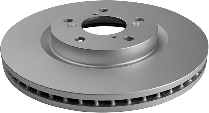 TRQ Front Brake Rotor Set Coated Compatible with 2009-14 Acura TL 2011-14 Honda Odyssey