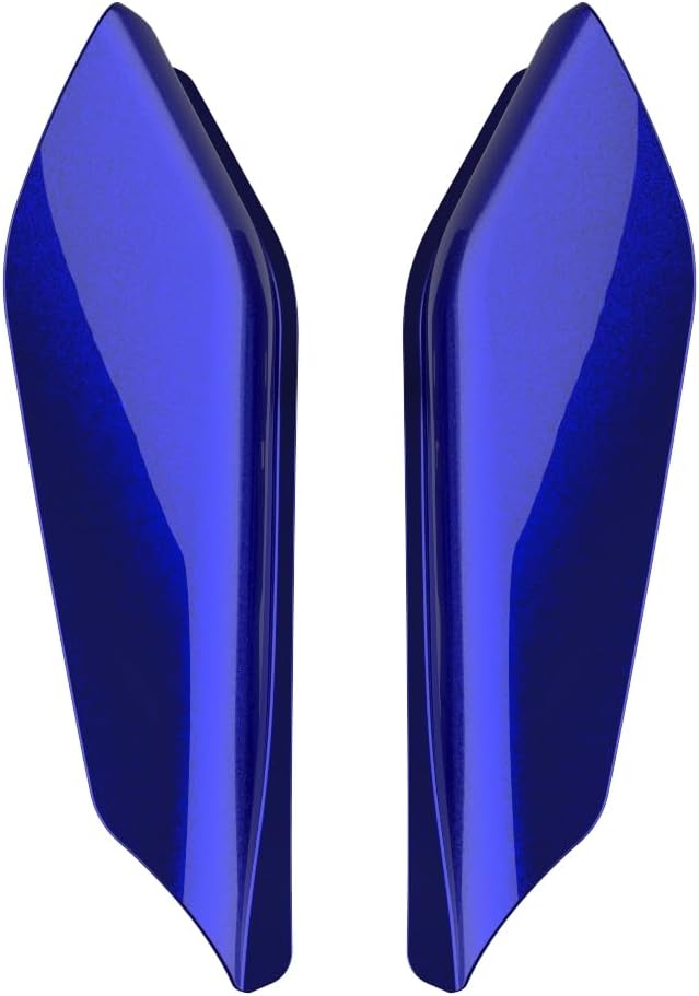 Advanblack 2025 RG Mid Frame Air Deflector, Blue Streak Harley Air Deflector Heat Shield Compatible for Harley Touring Street Glide, Road King, Electra Glide, 2009-2025