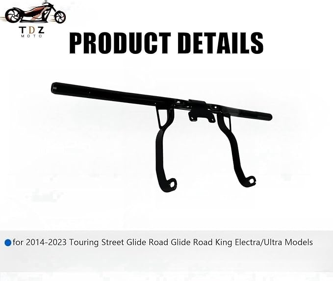 2014-2023 TDZ 1-1/4" Crash Bar Engine Guard for Harley Touring Street Glide Road Glide Road King Electra/Ultra ModelsใBuying Colorful Wheels for Matching is More Fashionableใ