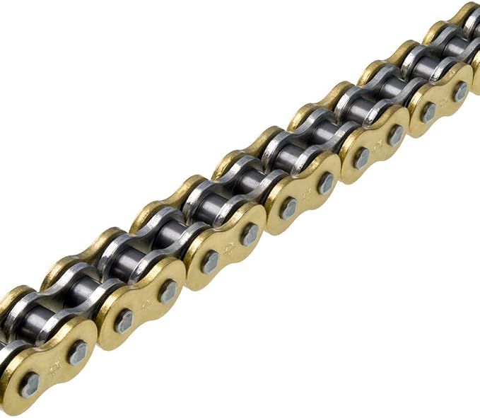 JT Chain JTC530Z3GS104RL (530 Series) Gold 104 Link Super Heavy Duty X-Ring Chain with Connecting Link