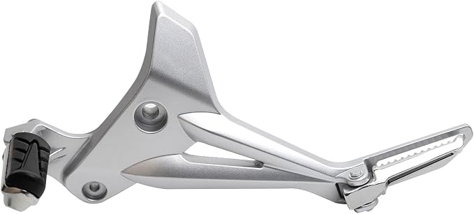 Minho 6061 High Strength Aluminum Alloy Motorcycle Footpegs Assembly Left Side Fit for 2013-2016 Honda Grom MSX 125 SF