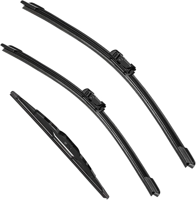 3 Pack Windshield Wiper Blades Compatible with 2015-2022 Chevy Chevrolet Trax Original Factory Quality Front Rear Wipers Blade Set for My Car - 26" 14" 10"