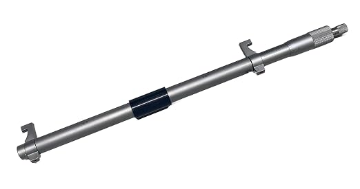 Accusize Industrial Tools 10-11'' by 0.001'' Inside Micrometer in Fitted Case, Satin Chrome Finished, Eg00-3231 | Range: 10-11", Graduation: 0.001", Accuracy: 0.00028", Resolution: 0.0001", Satin Chrome Finish