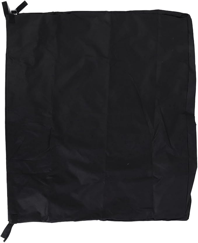 Wheelchair Cover, Foldable Electric Wheelchair Covers, 600D Oxford Cloth Wheel Chair Covers, Outdoor Transport Chair Cover with Fastener and Buckle, 44.1x22.8x38in, Black