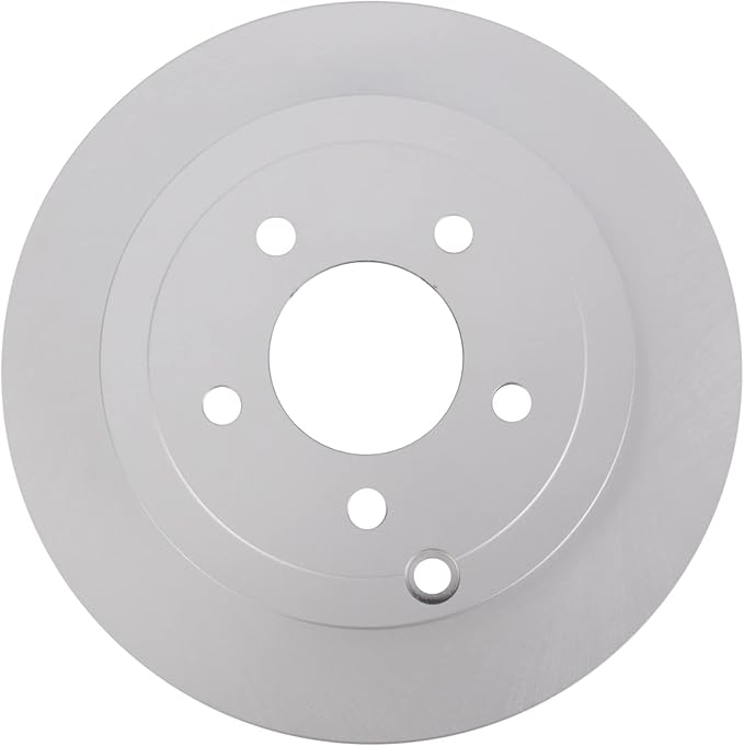 TRQ Rear Brake Rotor Set G Coated Vented Compatible with 2007-2010 Ford Edge 2007-2010 Lincoln MKX