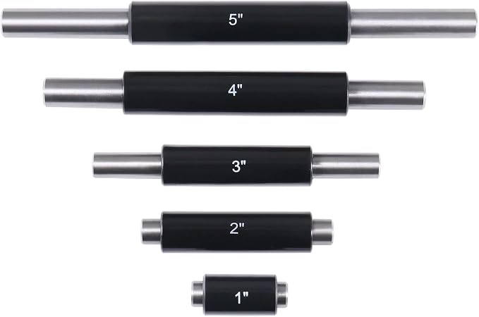 Accusize Industrial Tools 0-6 inch by 0.0001'' Ultra-Precision Outside Micrometers with Carbide Tips 6 Pc Set, Eg00-0906 | 0-6 in x 0.0001" Ultra-Precision M-Type, Carbide Tipped, with Standards