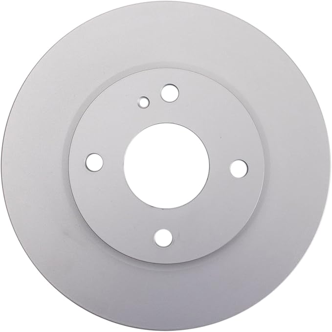 TRQ Front Brake Rotor Set G Coated Vented Compatible with 2011-2019 Ford Fiesta