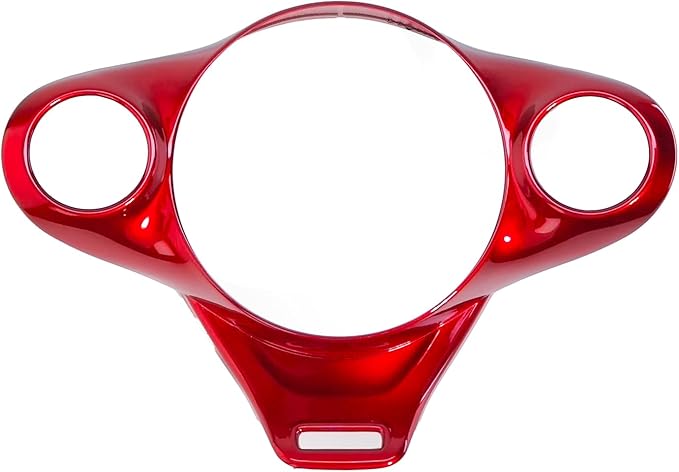 Steering Wheel Trim Cover Compatible with Kia Soul GT 2020-2026 Accessories (Red)