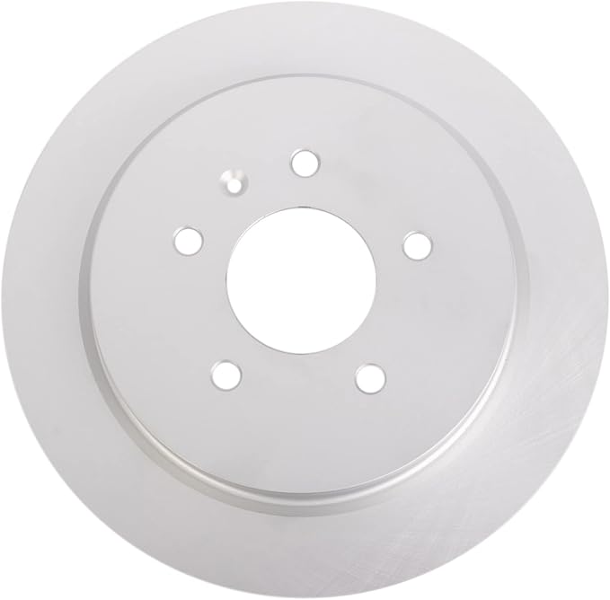 TRQ Rear Brake Rotor Set G Coated Vented Compatible with 2003-2007 Cadillac CTS 2003-2004 Seville 2005-2011 STS
