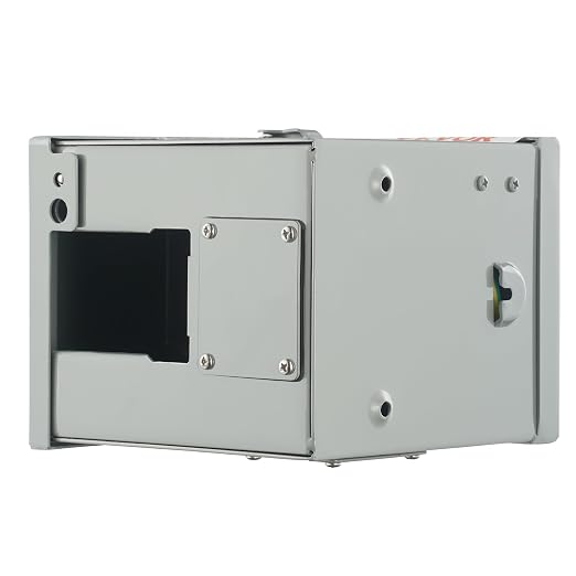 VEVOR 30 Amp RV Power Outlet Box, 125/250 Volt, Enclosed Lockable Outdoor RV Receptacle Box, NEMA TT-30R Weatherproof Electrical Panel, for RV Camper Trailer Motorhome Electric Car