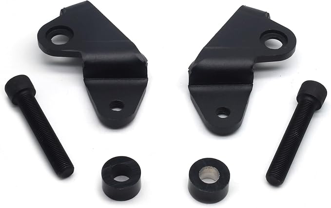 MZS Motorcycle Frame Sliders, Falling Crash Protector Guards No Cut Kits Black Compatible with CBR1000RR CBR 1000RR 2012 2013 2014 2015 2016